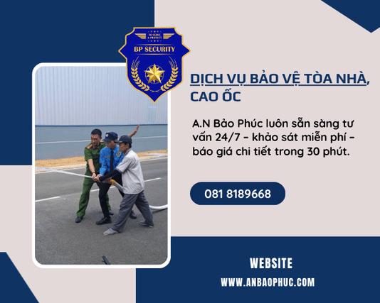 Dịch Vụ Bảo Vệ Tòa Nhà