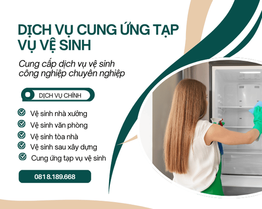 Cung ứng tạp vụ vệ sinh