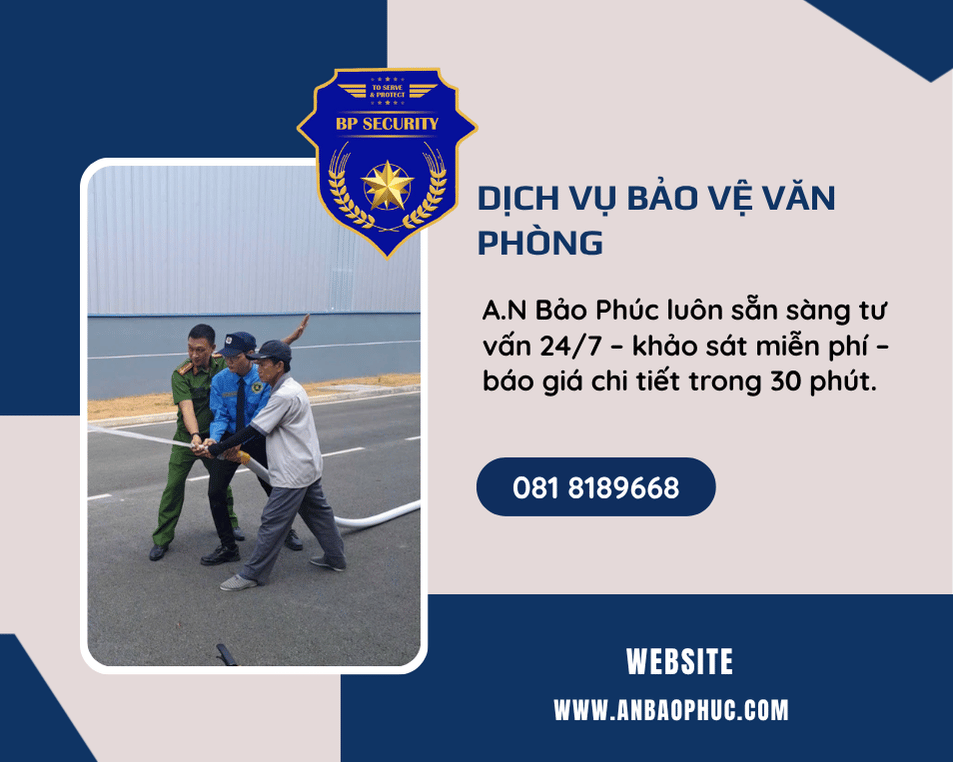 Dịch vụ Bảo vệ văn phòng