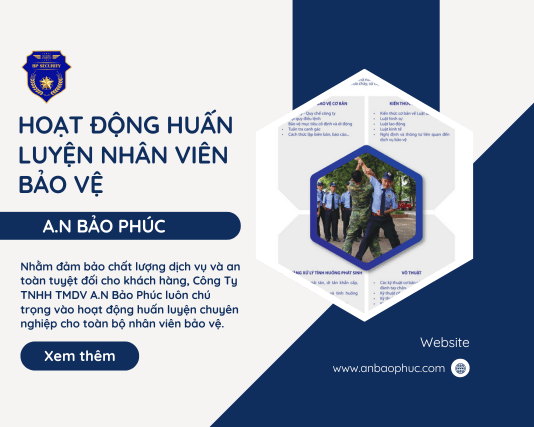 Hoạt Động Huấn Luyện Nhân Viên Bảo Vệ
